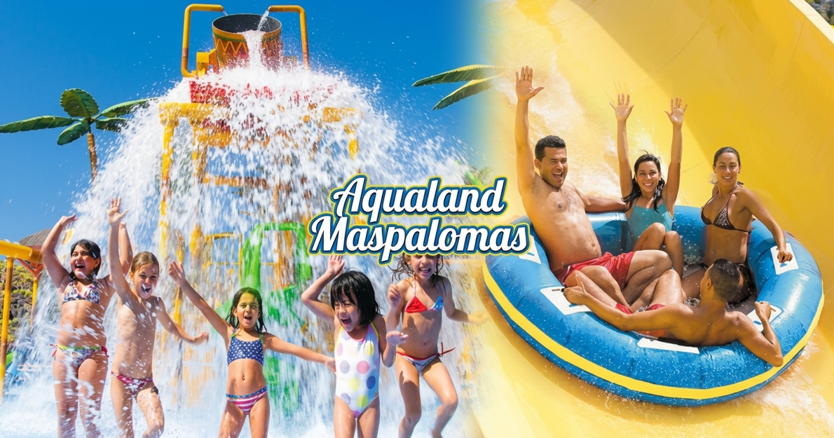2 Parks Tickets: Palmitos Park y Aqualand Maspalomas
